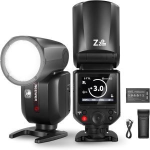 Neewer Z2PRO N TTL Round Head Camera Flash for Nikon