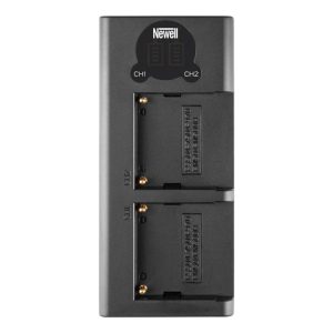 Newell DL-USB-C Dual Battery Charger for Sony NP-F Series