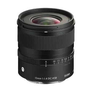 SIGMA 15mm F1.4 DC | Contemporary — Fujifilm X Mount