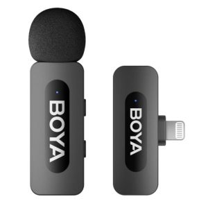 Boya BY-V1 V2.0 Ultra-compact 2.4GHz Wireless Mic System for Lightning