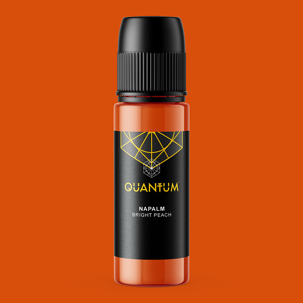 Quantum Premium Tattoo Ink - 1oz Napalm (30ml)