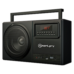 Amplify Tuner Series Bluetooth Radio - Black