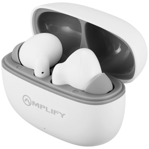 Amplify VoltKit 2 Series TWS Earphones & 35W Dual Wall Charger - White