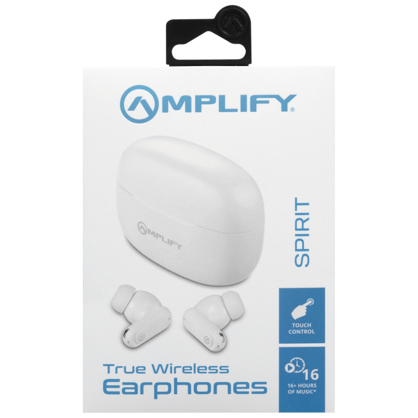 Amplify Spirit Series TWS Earphone - White - Image 13