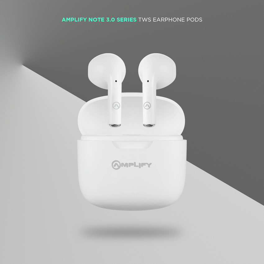 Amplify Note 3.0 Series TWS Earphones - White - Image 19