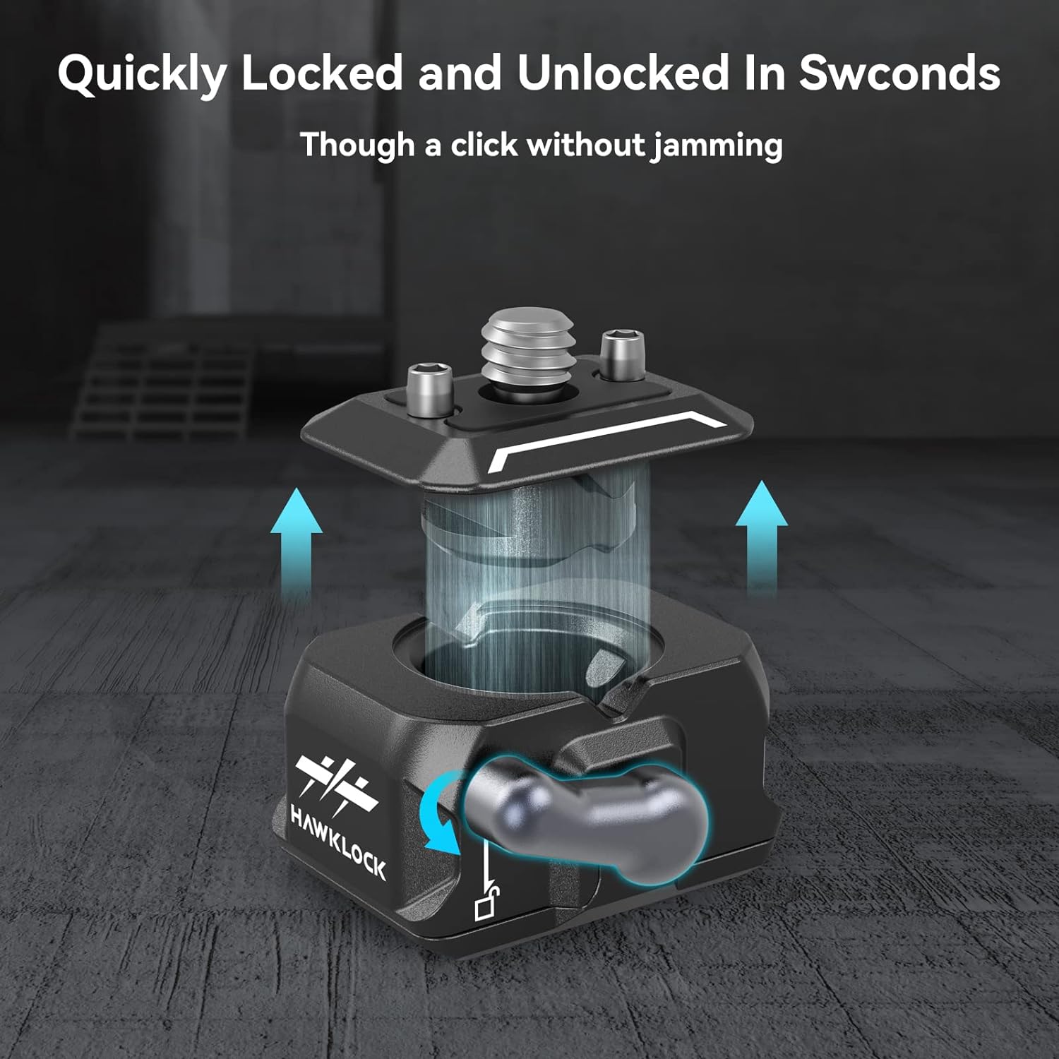 SmallRig Drop-in HawkLock Universal mini Quick Release Plate and Clamp 3513C