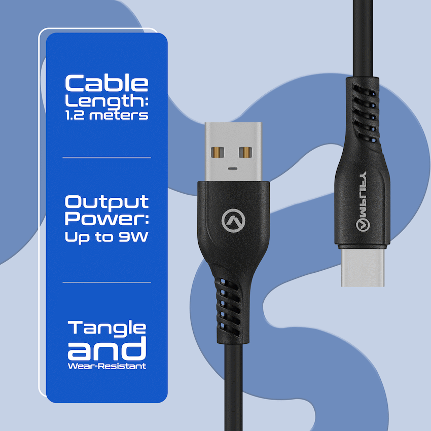 Amplify CoreCharge Series 1.2m USB-C Cable - Black - Image 2