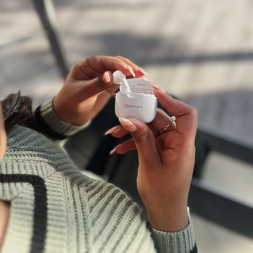 Amplify Note 3.0 Series TWS Earphones - White - Image 20