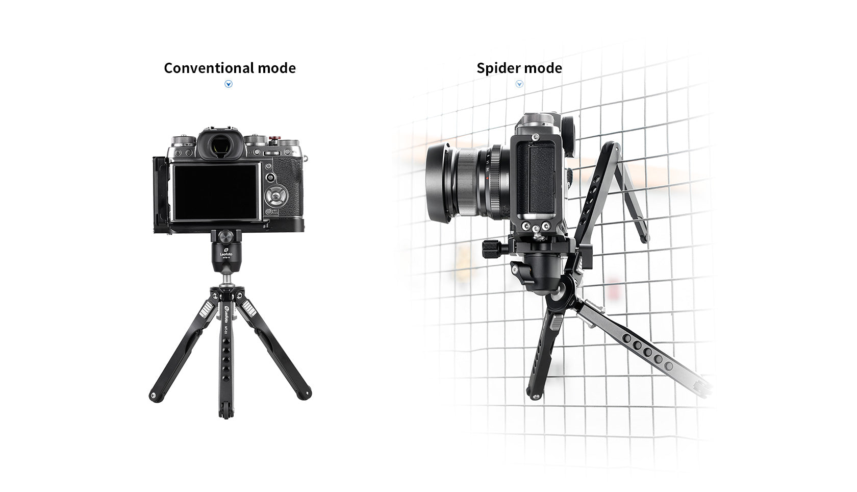 Leofoto MT-03 and LH-25 Mini Tripod Kit