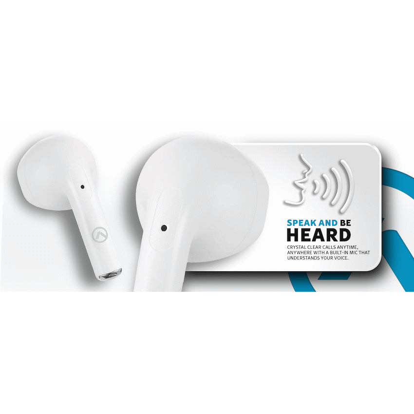 Amplify Note 3.0 Series TWS Earphones - White - Image 3
