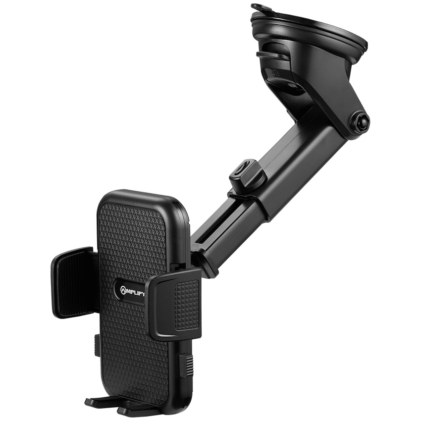Amplify Anchor Series Extendable Car Dash Mount Phone Holder - Black - Image 3
