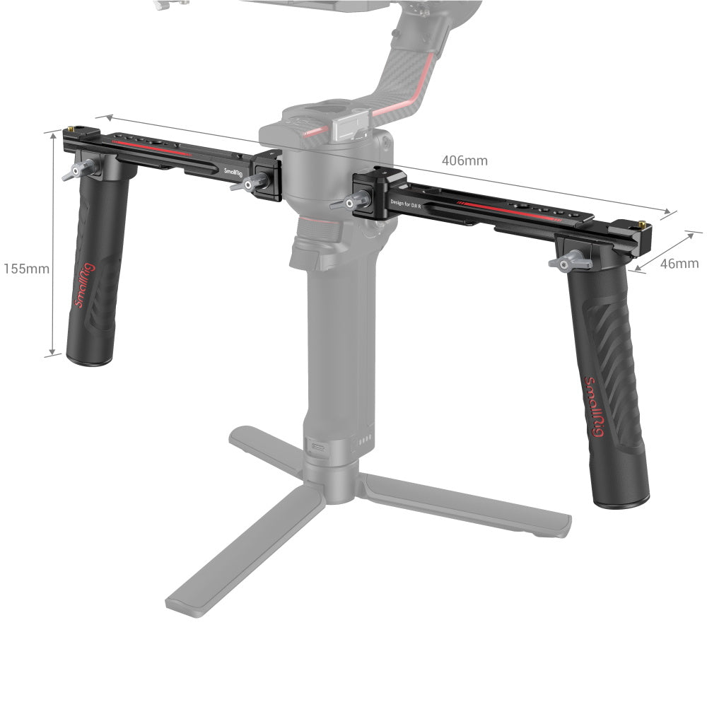 SmallRig Dual-Handle Kit for DJI RS 2 / RSC 2 / RS 3 / RS 3 Pro Stabilizers 3027
