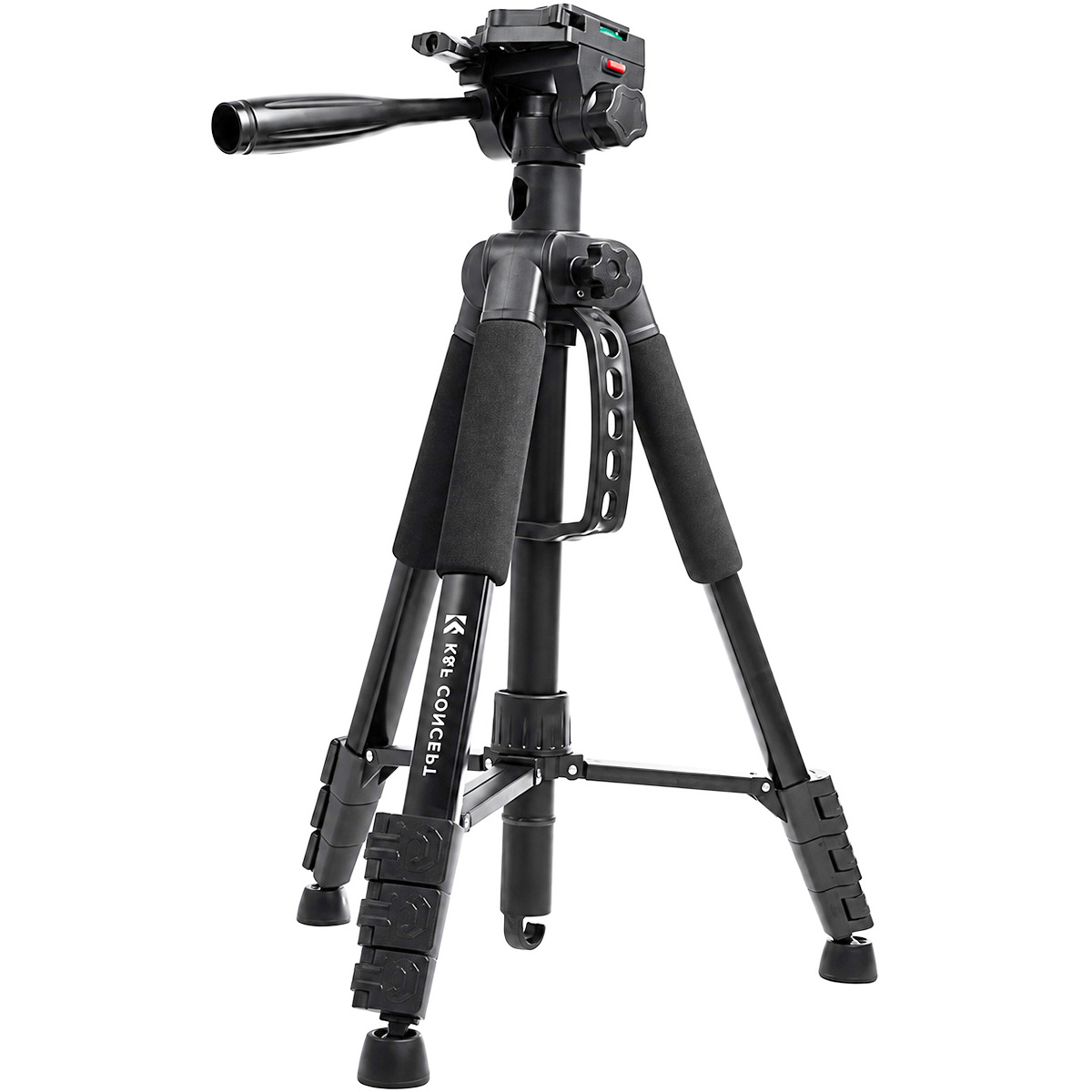 K & F Concept K&F Concept S254A1 Overhead Tripod Monopod with BV07 Fluid Video Head