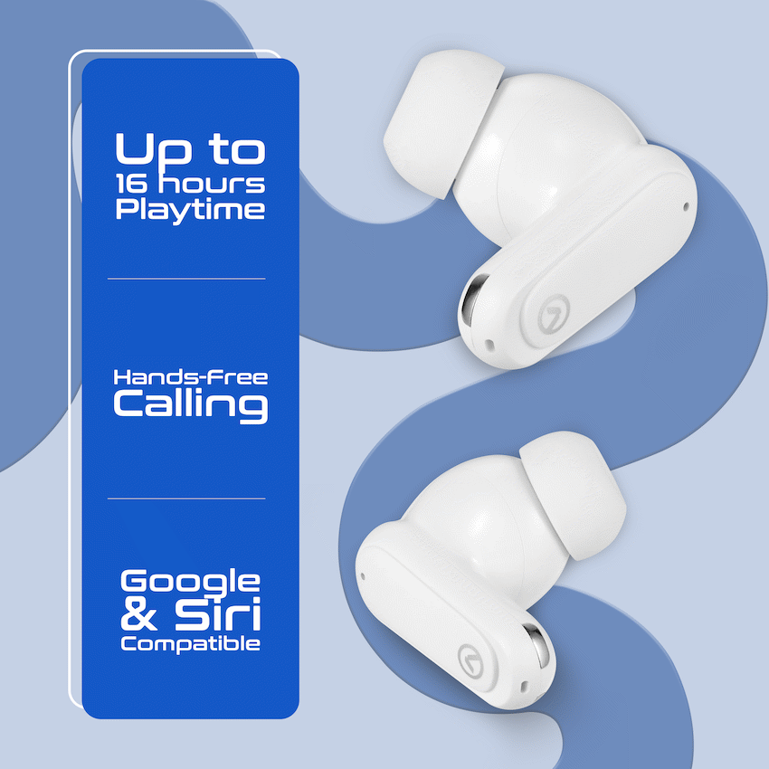 Amplify Spirit Series TWS Earphone - White - Image 4