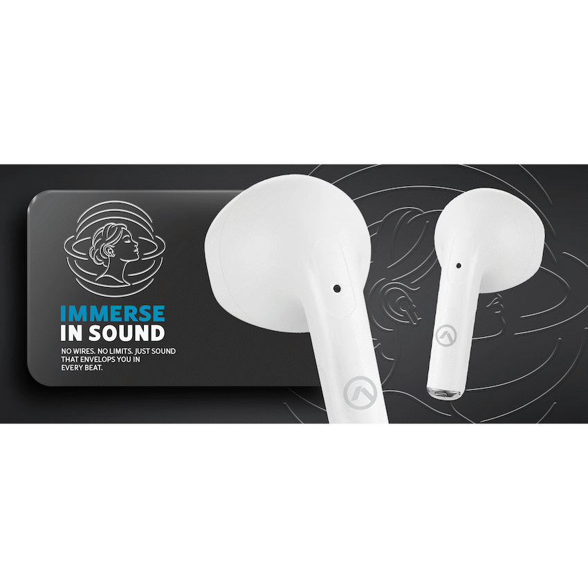 Amplify Note 3.0 Series TWS Earphones - White - Image 4