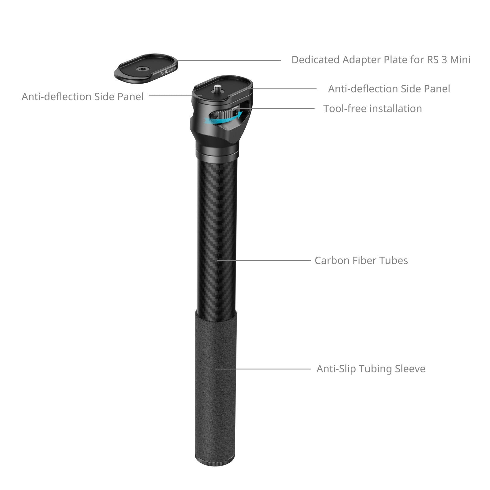 SmallRig Extension Pole for DJI Stabilizer 4378