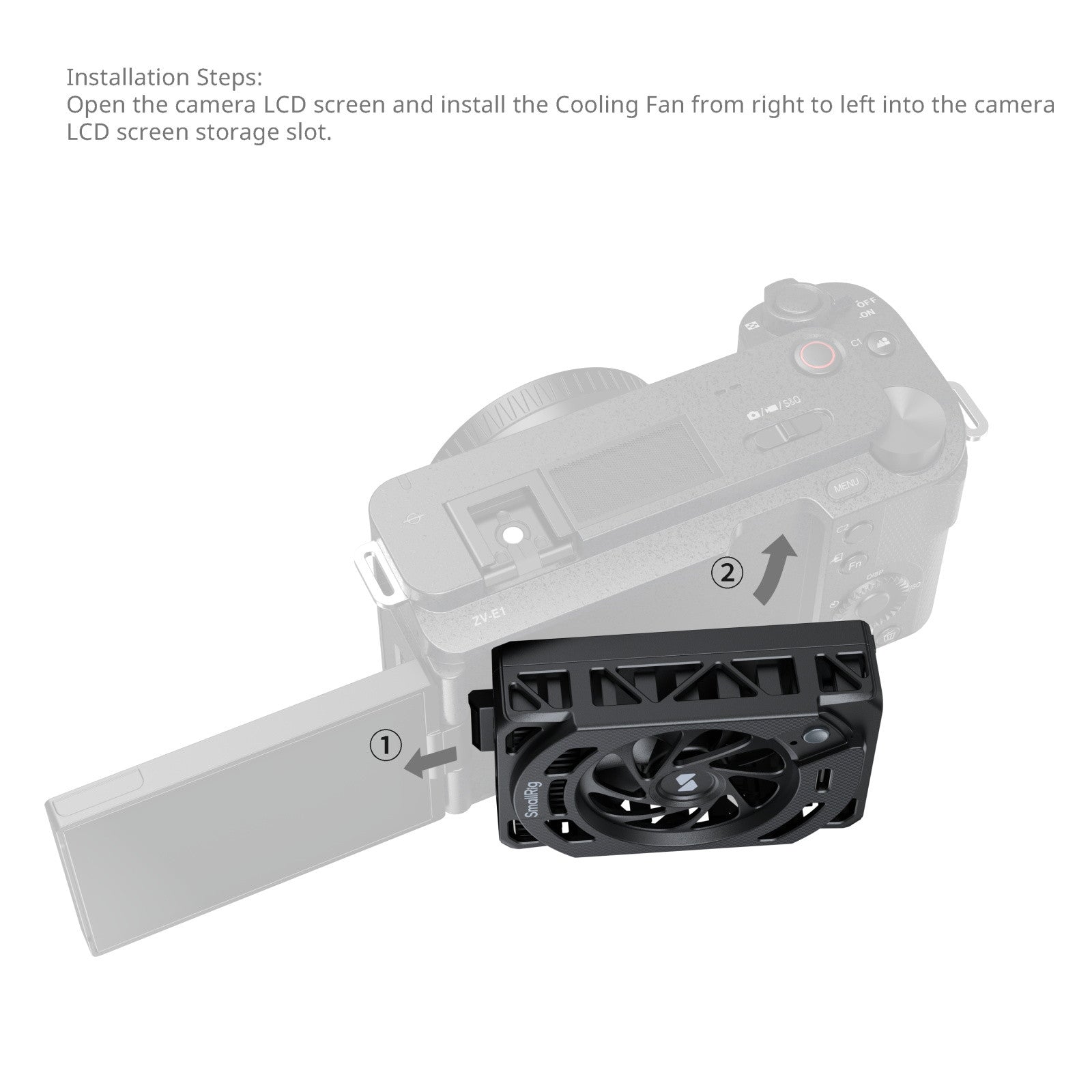 SmallRig Cooling Fan for Sony Selected Cameras 5152