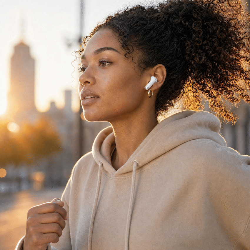 Amplify Spirit Series TWS Earphone - White - Image 6