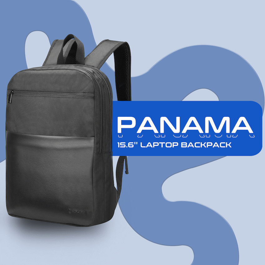Amplify Panama 15.6" Laptop Backpack - Black - Image 6