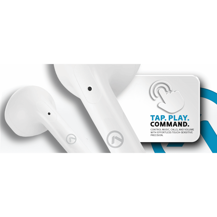 Amplify Note 3.0 Series TWS Earphones - White - Image 7