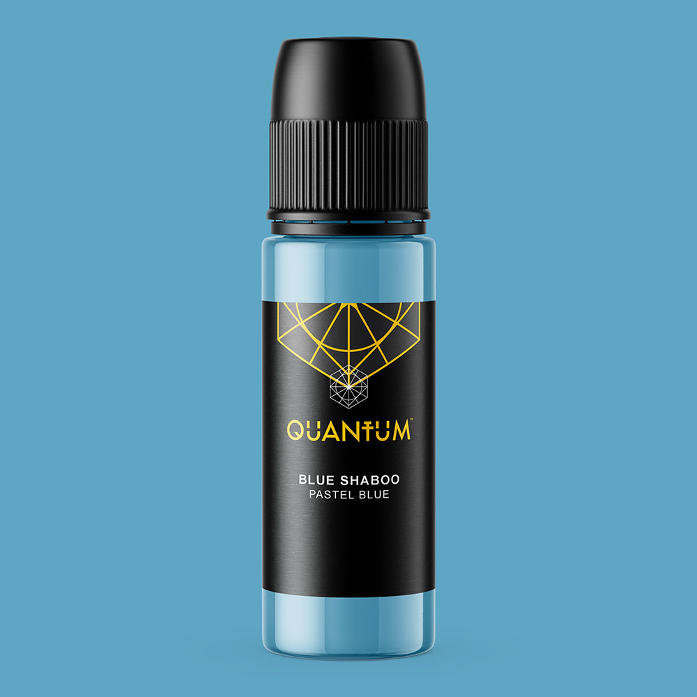 Quantum Premium Tattoo Ink -1oz Blue Shaboo (30ml)