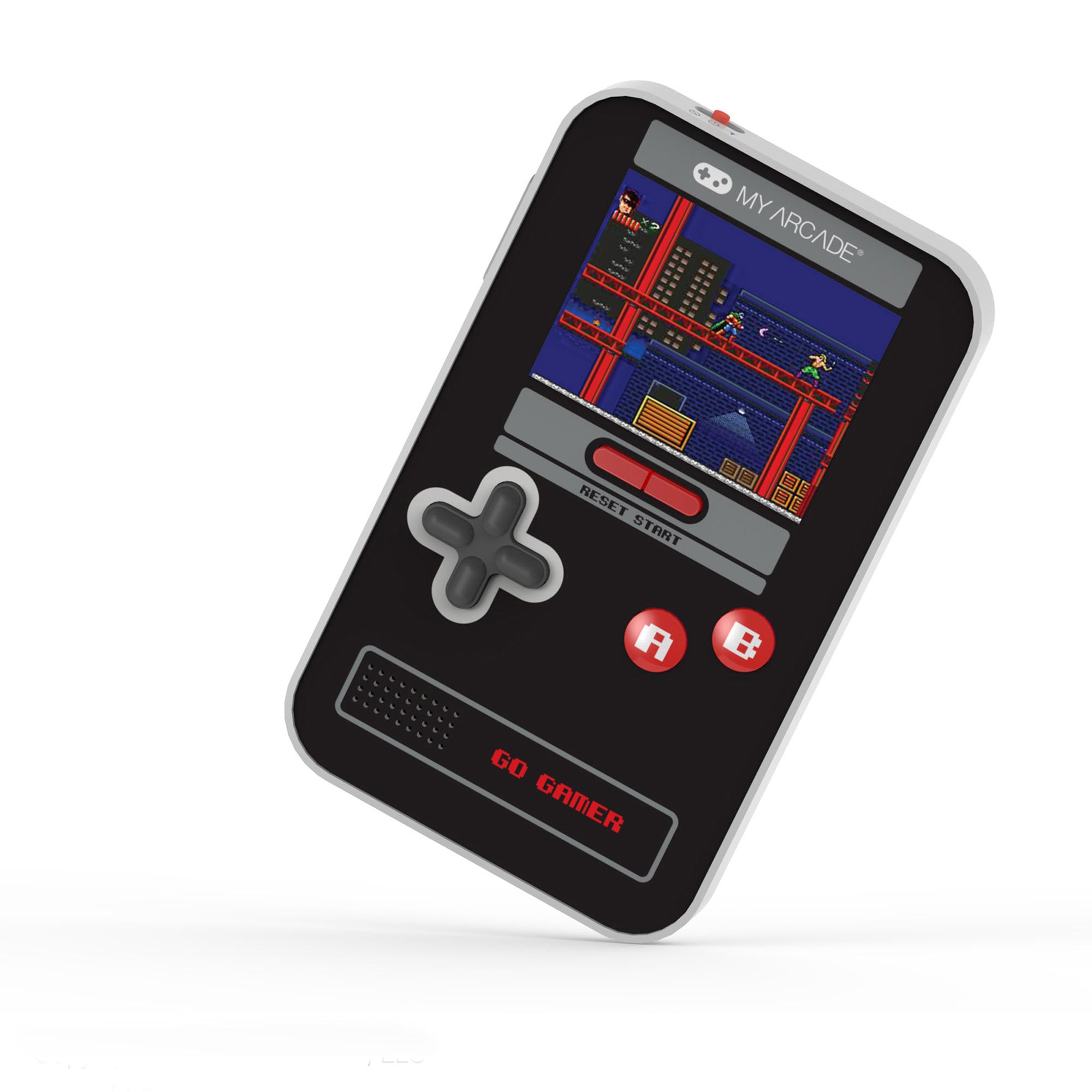 My Arcade Go Gamer Classic - Black, Grey & Red