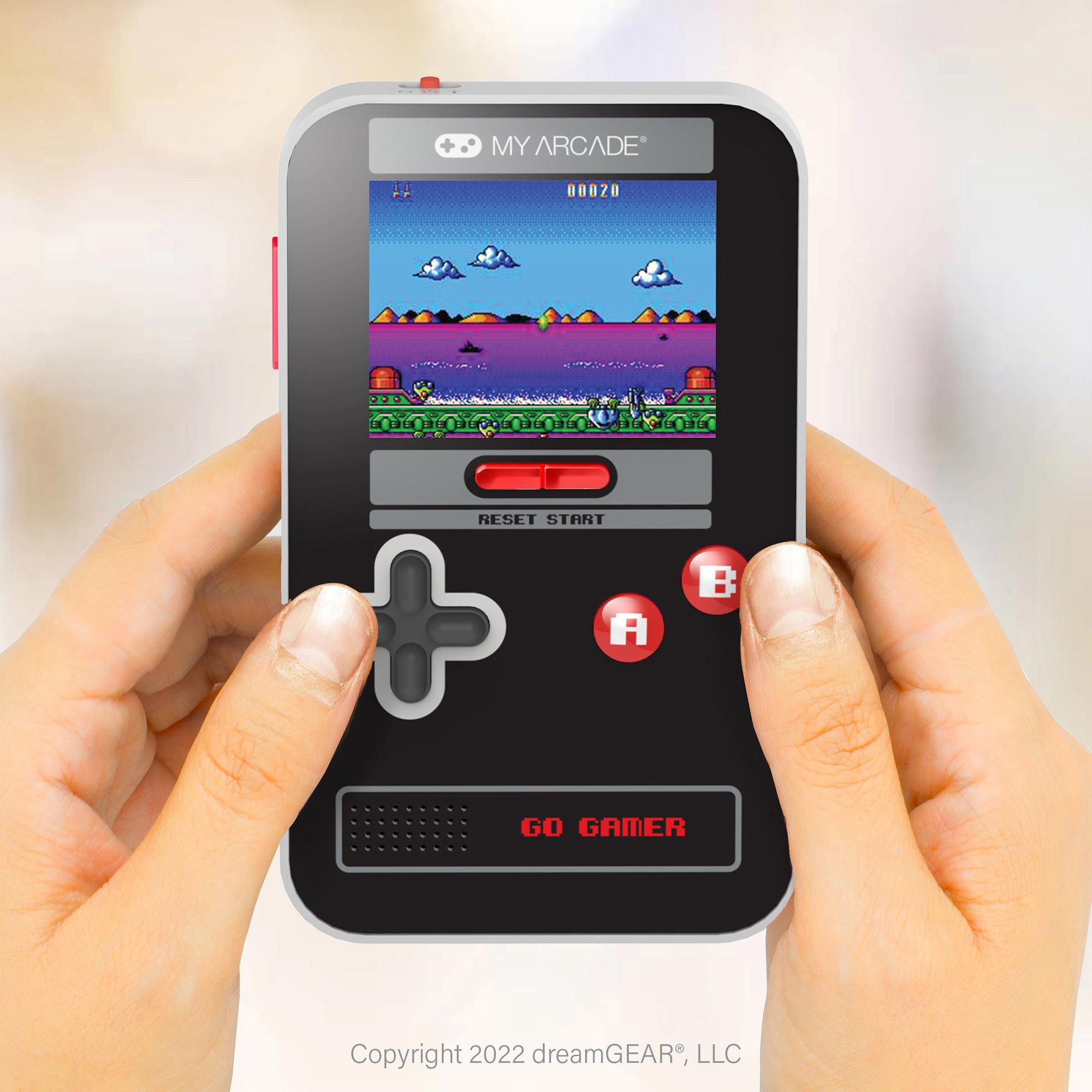 My Arcade Go Gamer Classic - Black, Grey & Red