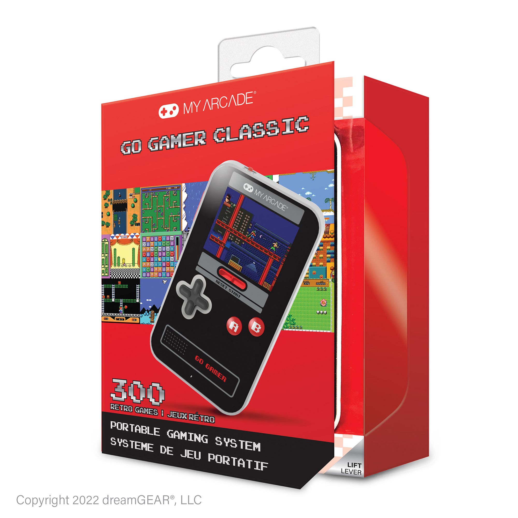My Arcade Go Gamer Classic - Black, Grey & Red