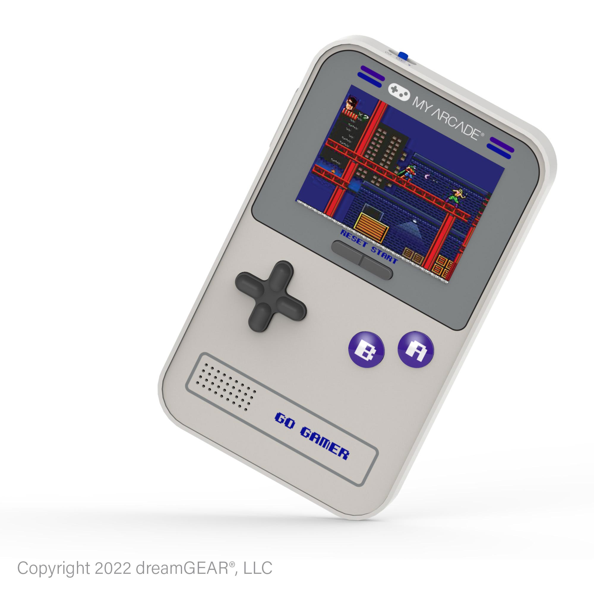 My Arcade Go Gamer Classic - Gray & Purple