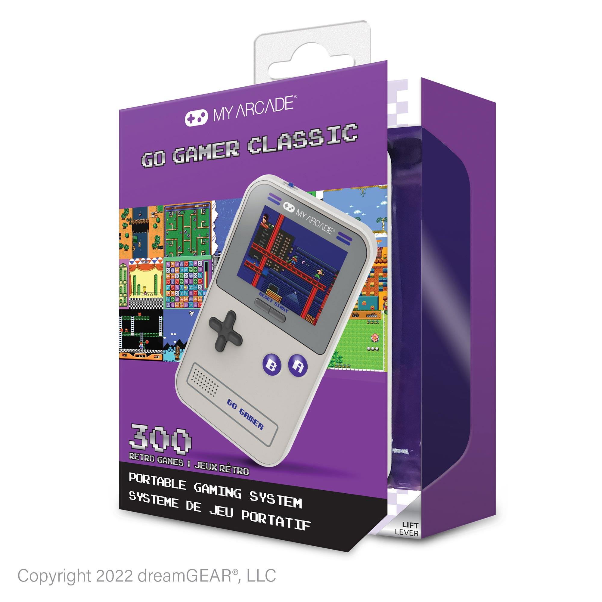 My Arcade Go Gamer Classic - Gray & Purple
