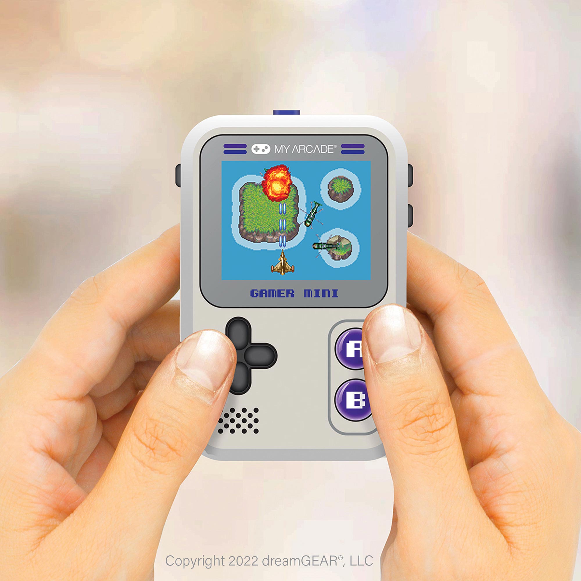 My Arcade Gamer Mini Classic - Grey & Purple