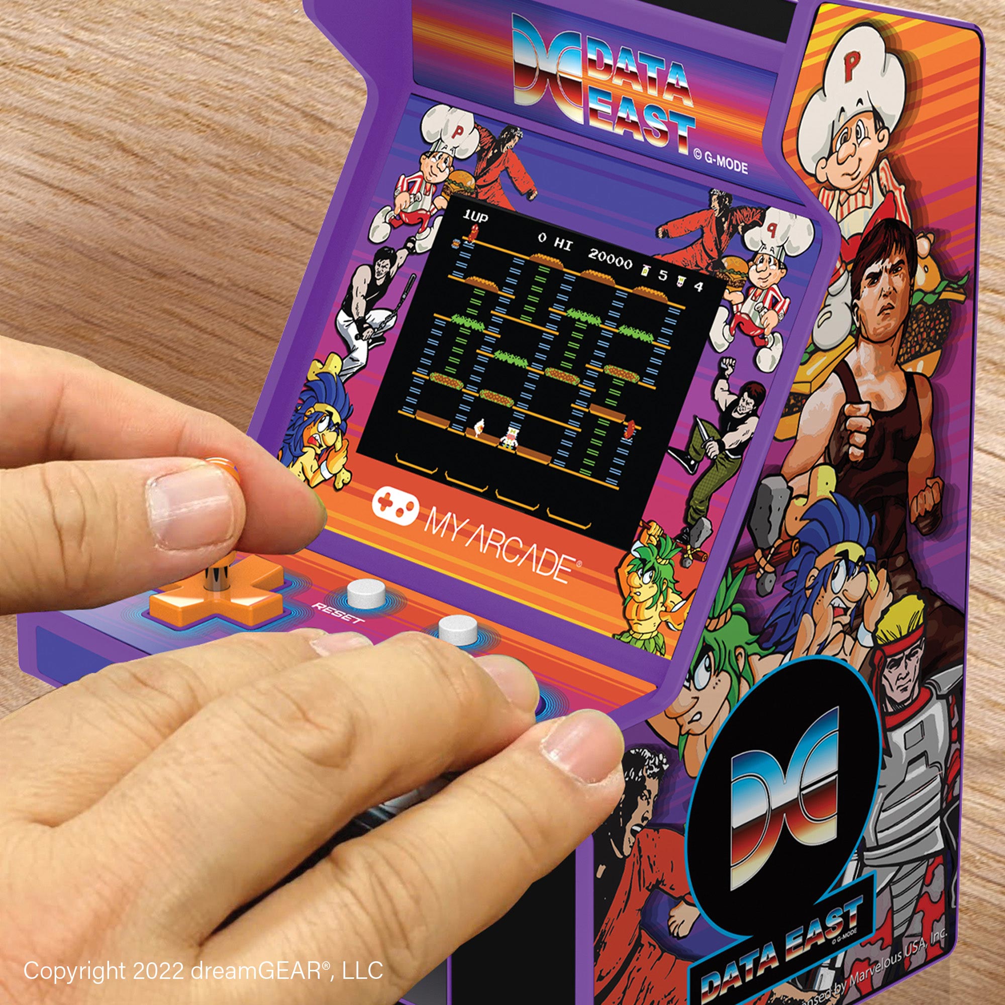 My Arcade Micro Player with 8 Data East Games