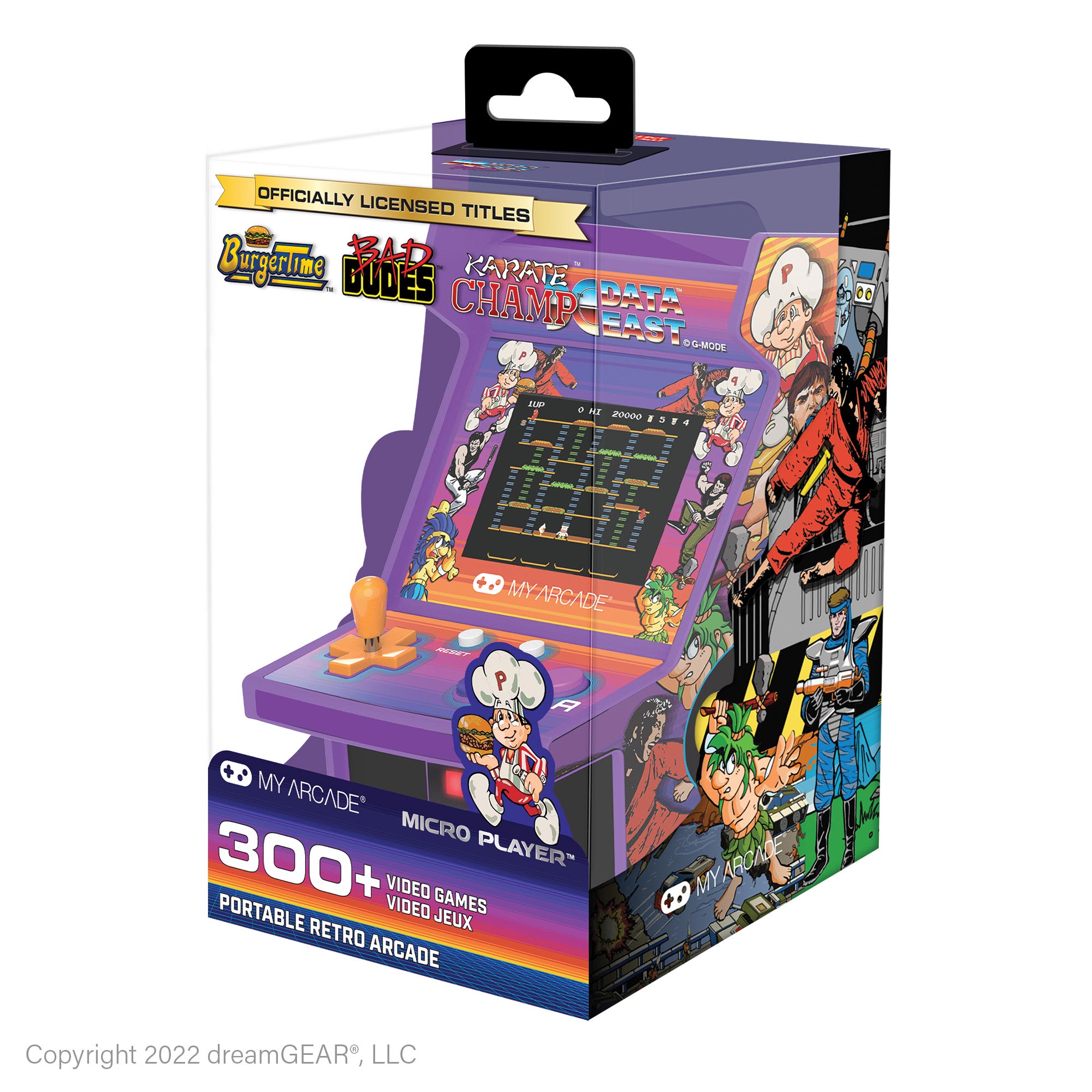 My Arcade Micro Player with 8 Data East Games