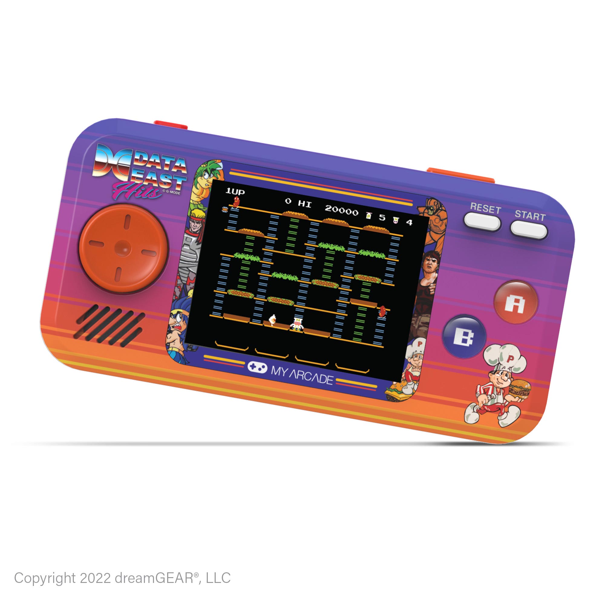 My Arcade Pocket Player with 8 Data East Games