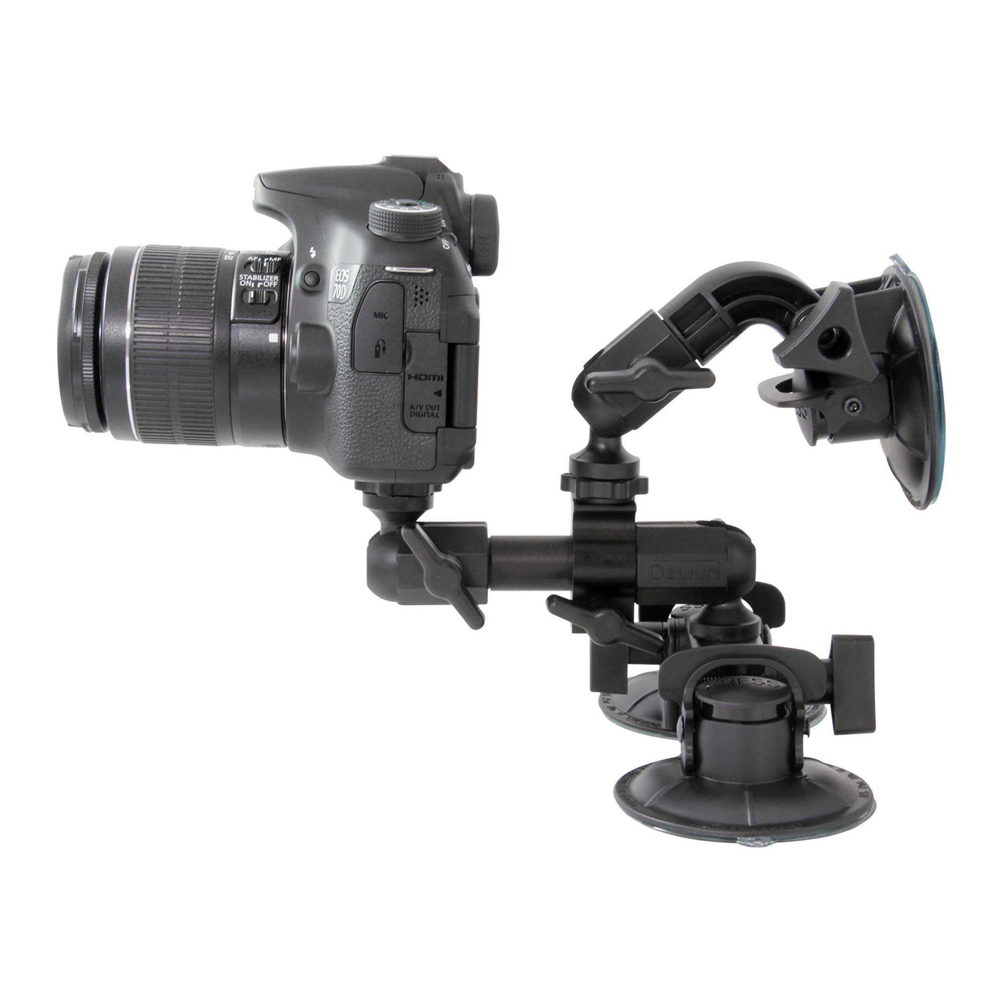 Delkin Fat Gecko Triple Mount