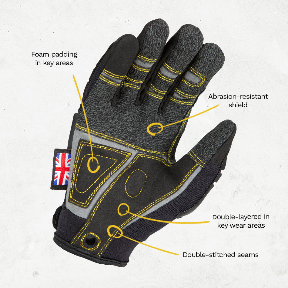 Dirty Rigger Protector Glove – Full-Fingered Rigger Glove