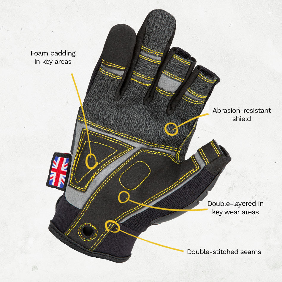 Dirty Rigger Protector Framer Glove – Short-Finger Rigger Glove