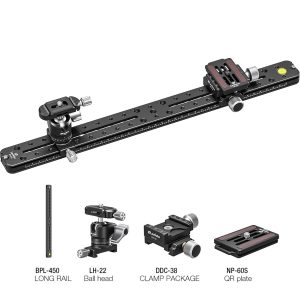 Leofoto FDM-04 Binocular Rangefinder Rail Kit