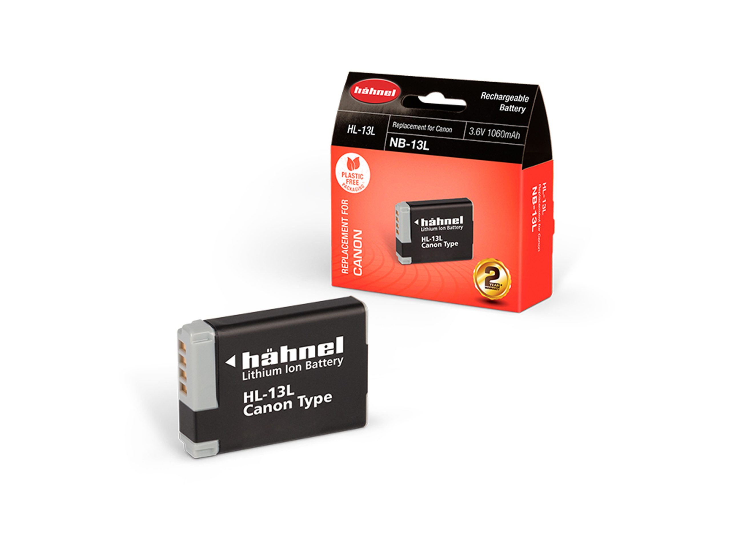Hähnel HL-13L Canon 3.6V 1060mAh (NB-13L)