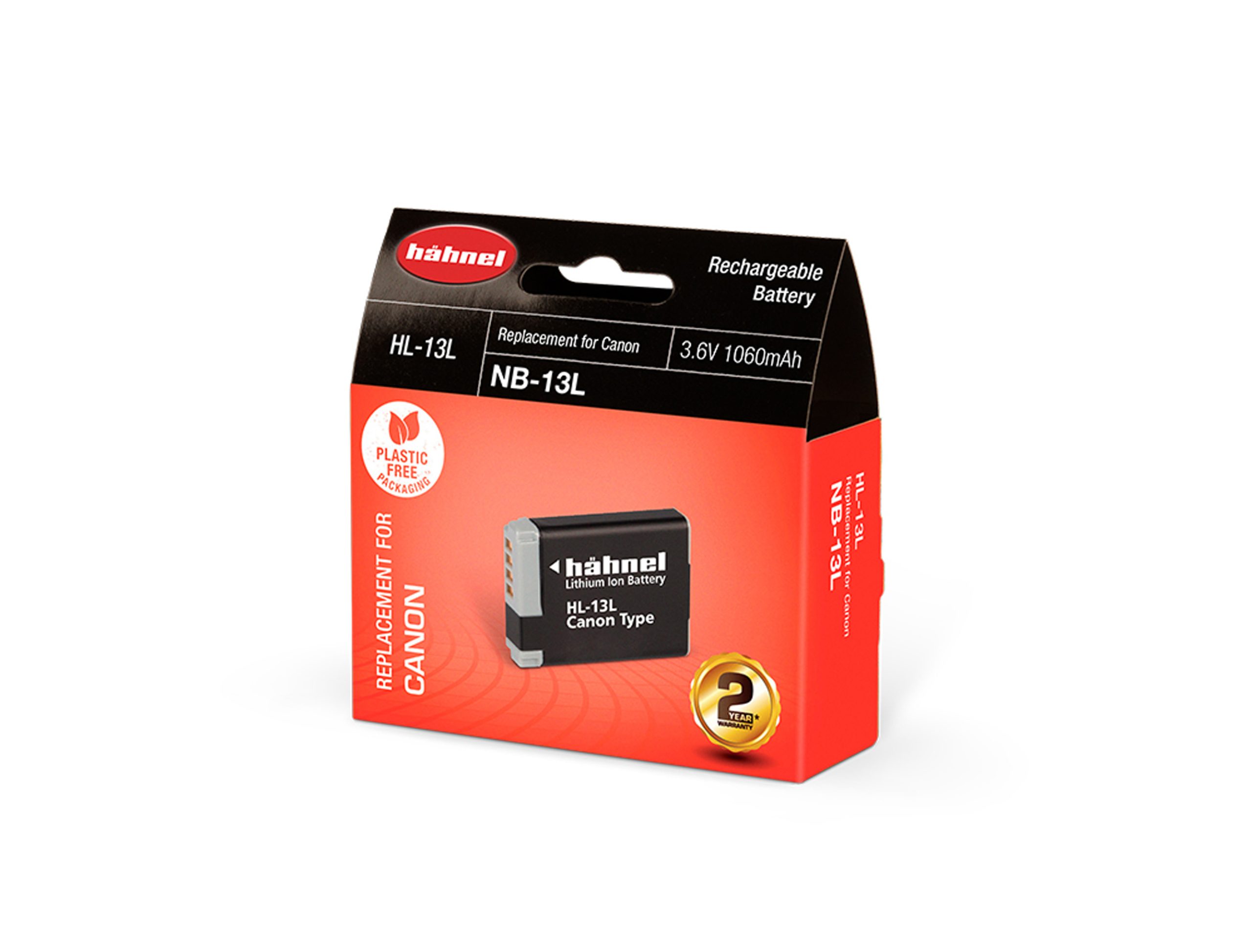 Hähnel HL-13L Canon 3.6V 1060mAh (NB-13L)