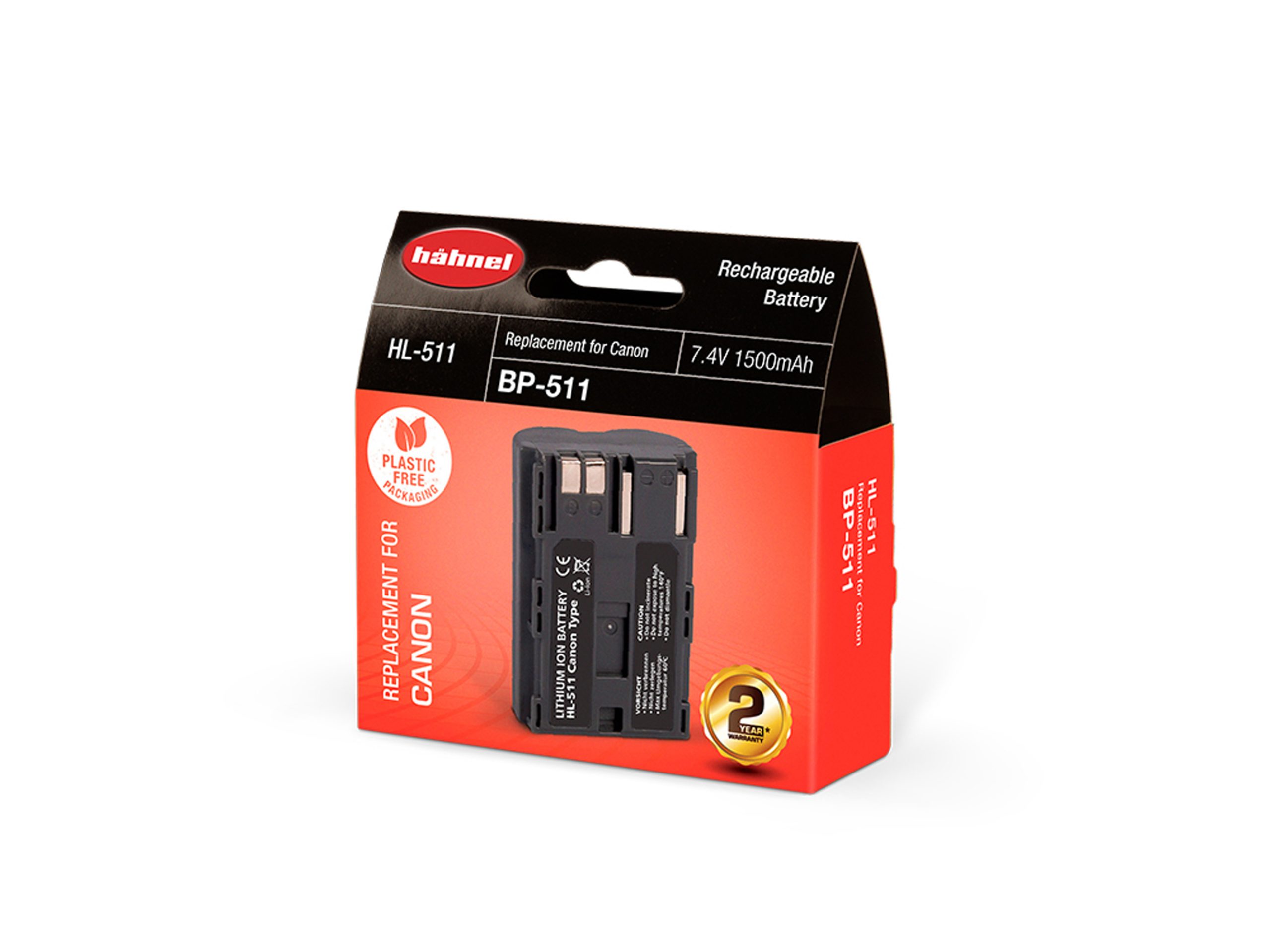 Hähnel HL-511 Canon 7.4V 1500mAh (BP-511)
