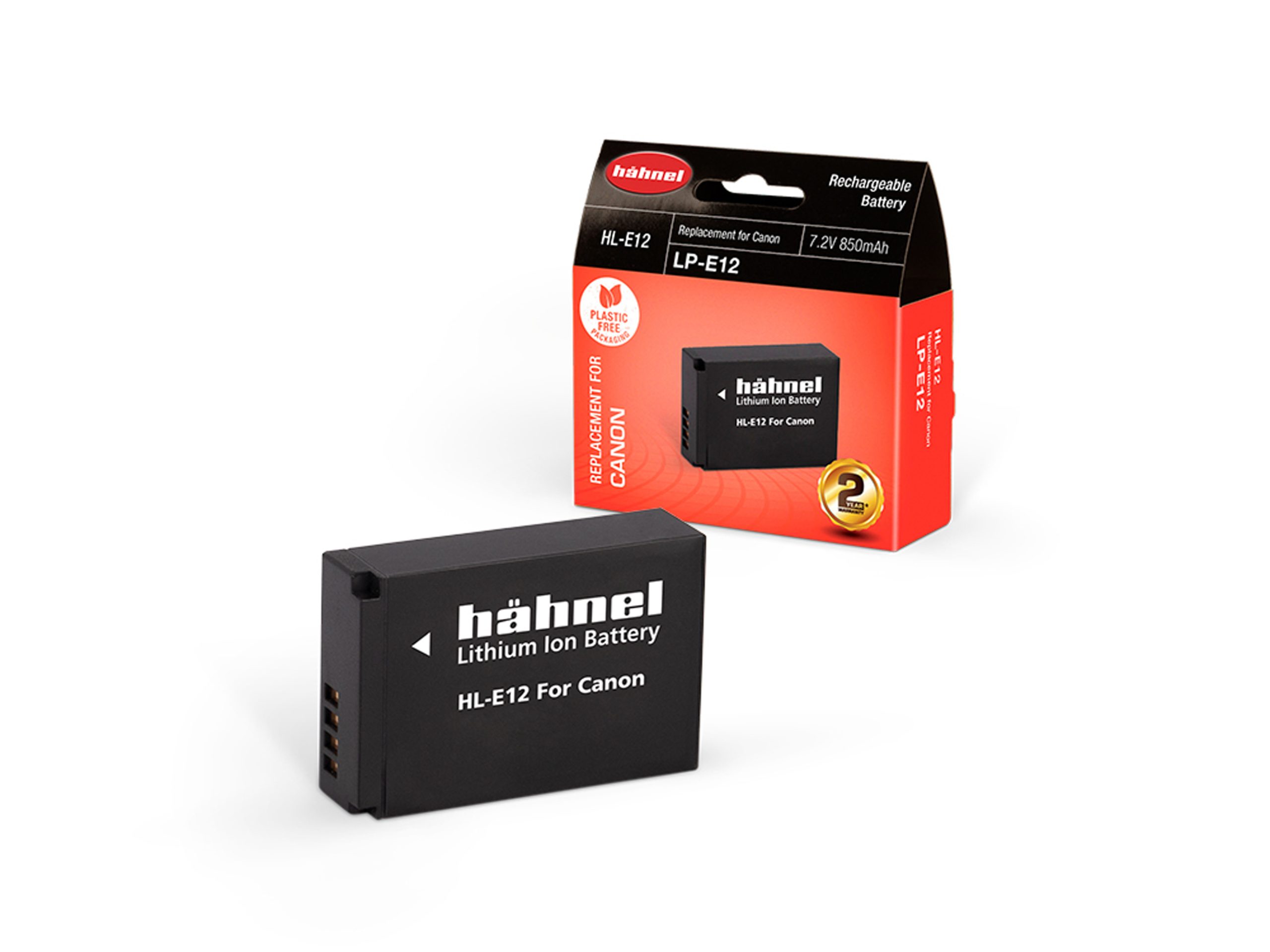 Hähnel HL-E12 Canon 7.2V 850 Mah (LP-E12)