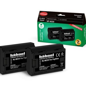 Hähnel HL-W235 Fuji 7.2V 2250mAh (NP-W235) - Twin Pack
