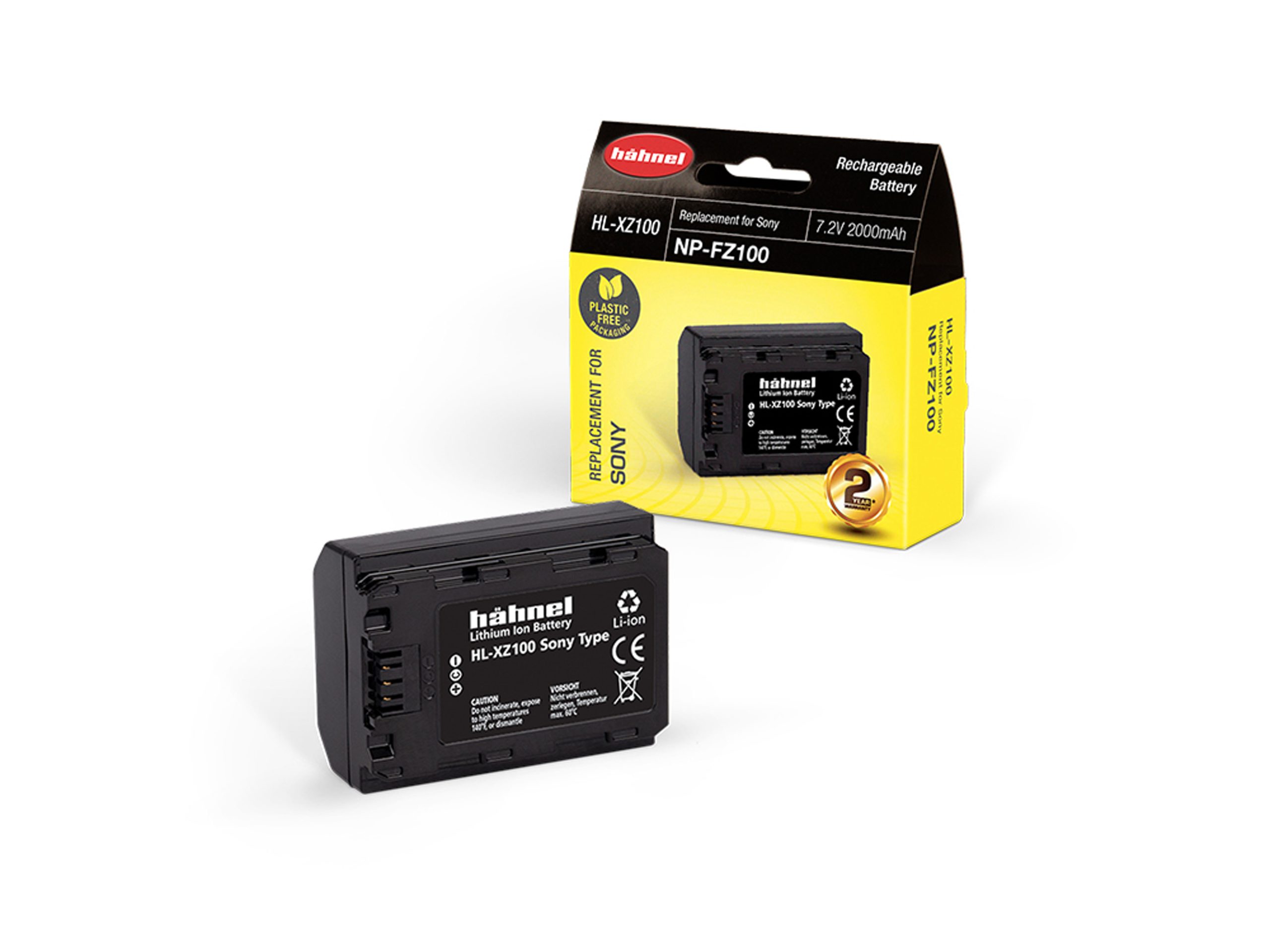 Hähnel HL-XZ100 Sony 2250mAh