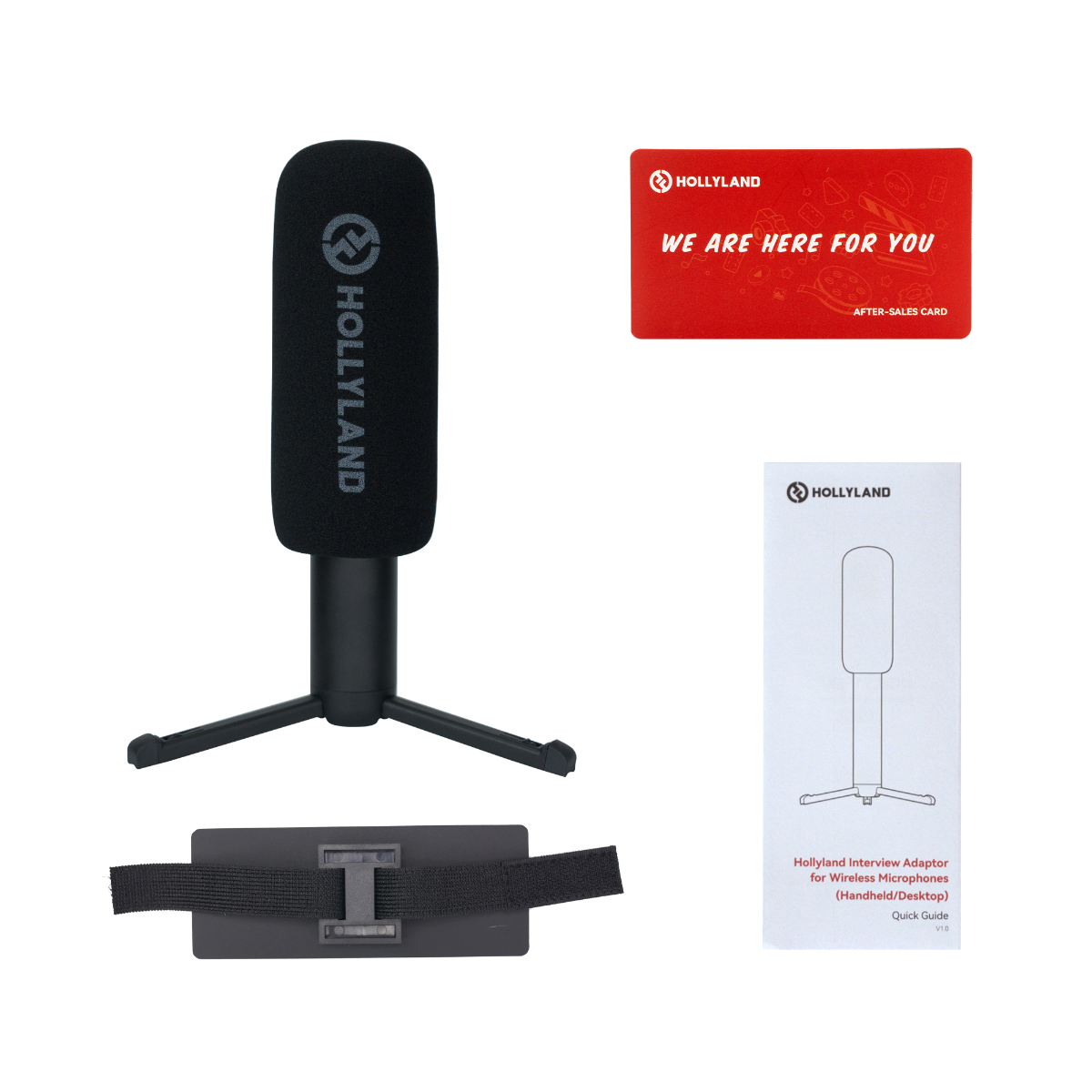Hollyland Interview Adaptor for Wireless Microphones (Handheld/Desktop) - Image 9