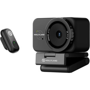 Hollyland Lyra Streaming Combo - 4K UHD Webcam with Lark A1 TX Black