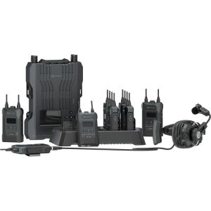Hollyland Solidcom M1 Pro Full-Duplex Wireless Intercom System with 8 Beltpacks & Dual-Ear Headsets (1.9 GHz)