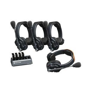Hollyland Solidcom SE-4S Wireless 4-Person Noise Cancelling Headset Intercom