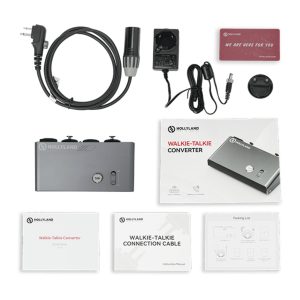 Hollyland Walkie-Talkie Converter Kit with 2-Core Walkie-Talkie Connection Cable