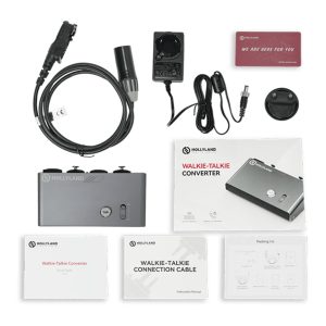 Hollyland Walkie-Talkie Converter Kit with 8-Core Walkie-Talkie Connection Cable
